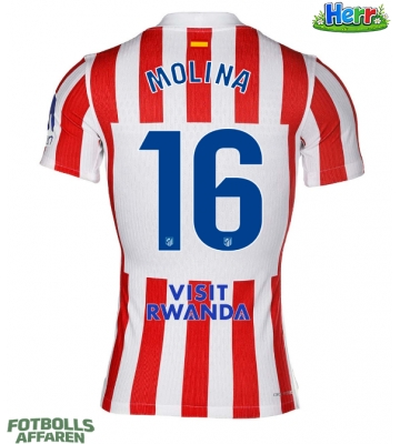 Atletico Madrid Nahuel Molina #16 Hemmatröja 2025-26 Kortärmad
